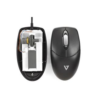 V7  Mouse e tastiera antimicrobici lavabili, USB, sensori ottici, specifica IP68, impermeabili 