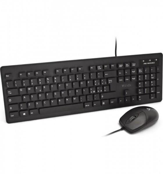 Image of Abwaschbares antimikrobielles Tastur- und Maus-Set (IT)