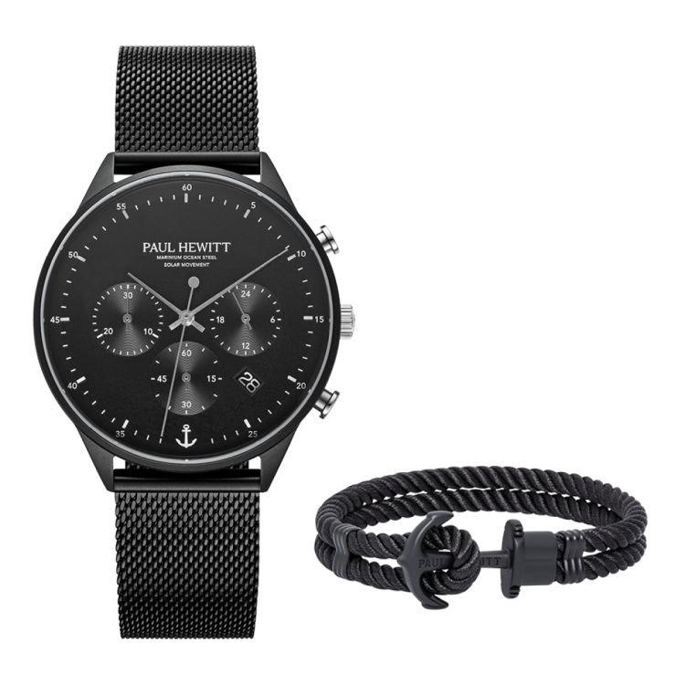 Image of Ph-set-0385-xl Perfect Match Chrono Set Herren ONE SIZE