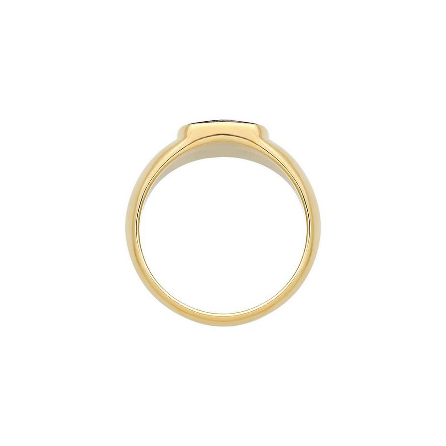 Elli  Ring Siegelring Sodalith Quadrat Klassik 