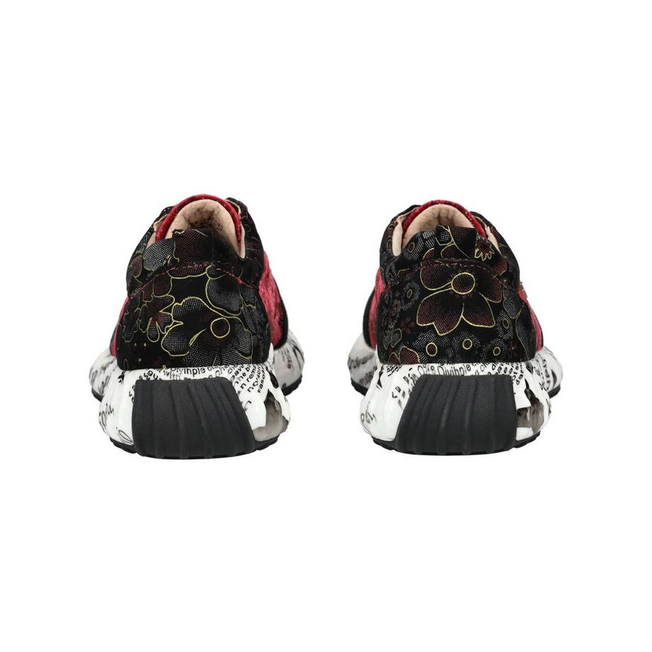 Laura Vita Burton Sneakers à Motif Floral  