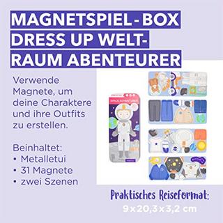 Activity-board  Magnetspiel Box Dress Up - Astronaut zum Anziehen I Fördert die Motorik und die Fantasie I Ideal 