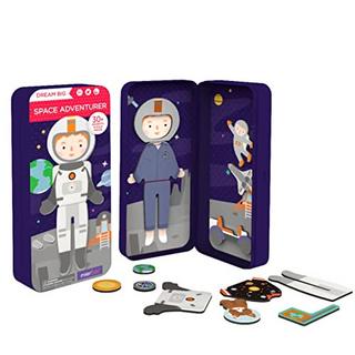 Activity-board  Magnetspiel Box Dress Up - Astronaut zum Anziehen I Fördert die Motorik und die Fantasie I Ideal 