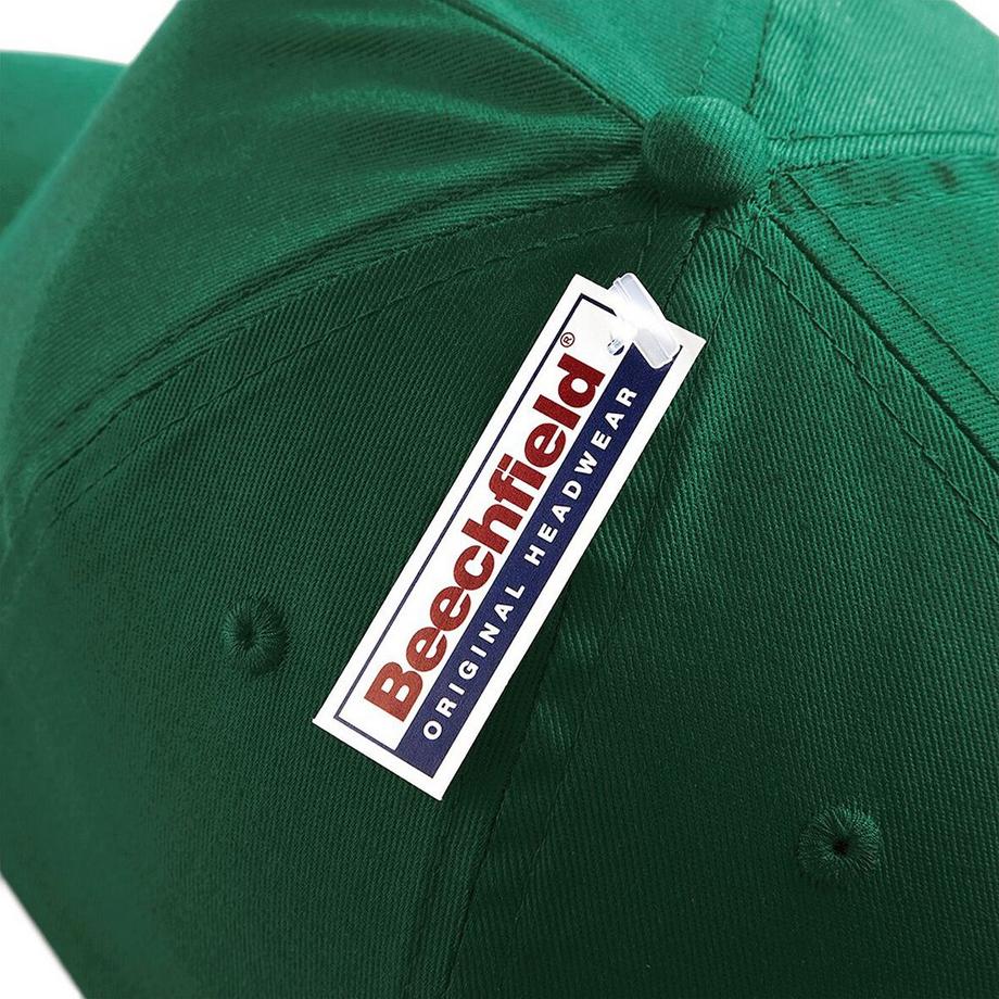 Beechfield Cappellino da baseball junior originale tinta unita  