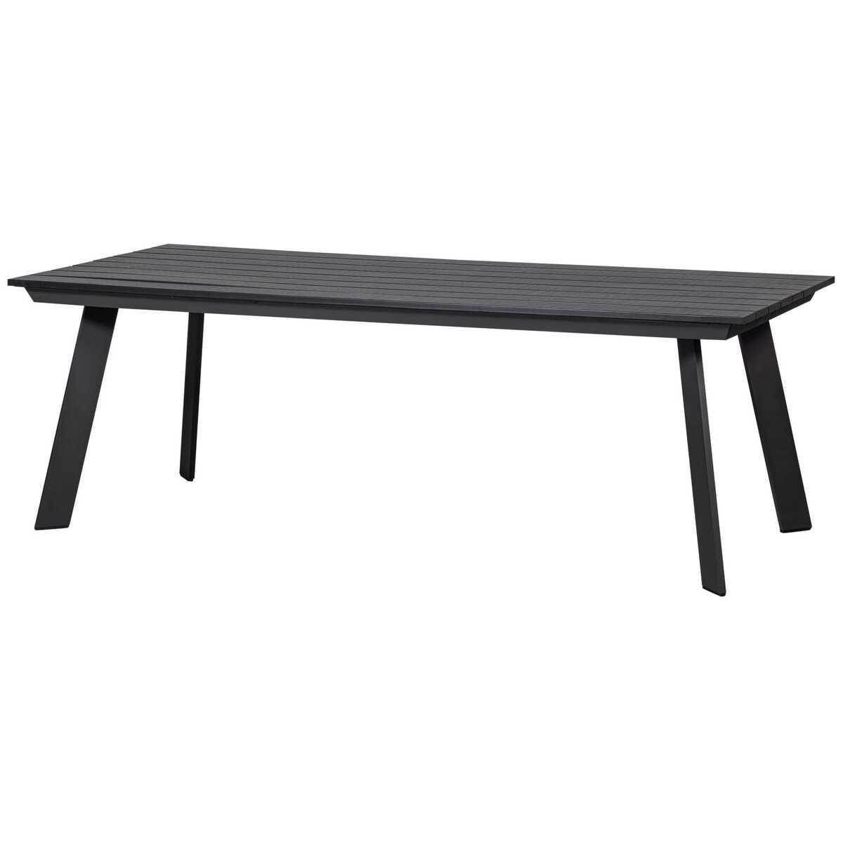 mutoni living Table de jardin Veerle anthracite 220x100  