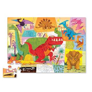 Crocodile Creek  Silhouettenpuzzle 36tlg Dinosaurier 