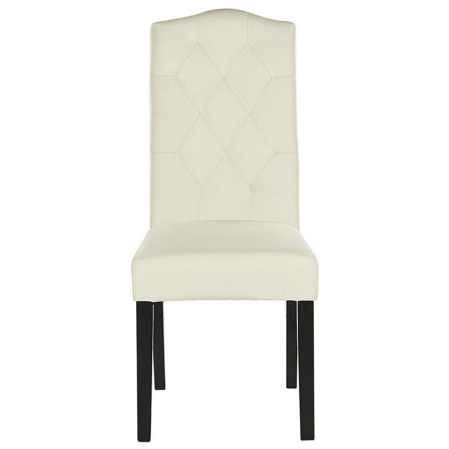 Beliani Set di 2 sedie da pranzo en Tessuto Classico SHIRLEY  