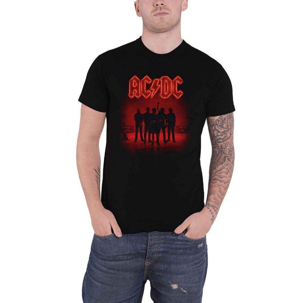 Image of Acdc Pwrup Tshirt Damen Schwarz S