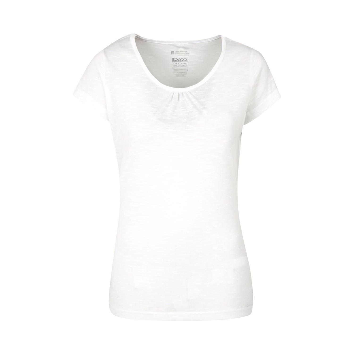 Image of Agra Tshirt Schnelltrockend Damen Weiss 42