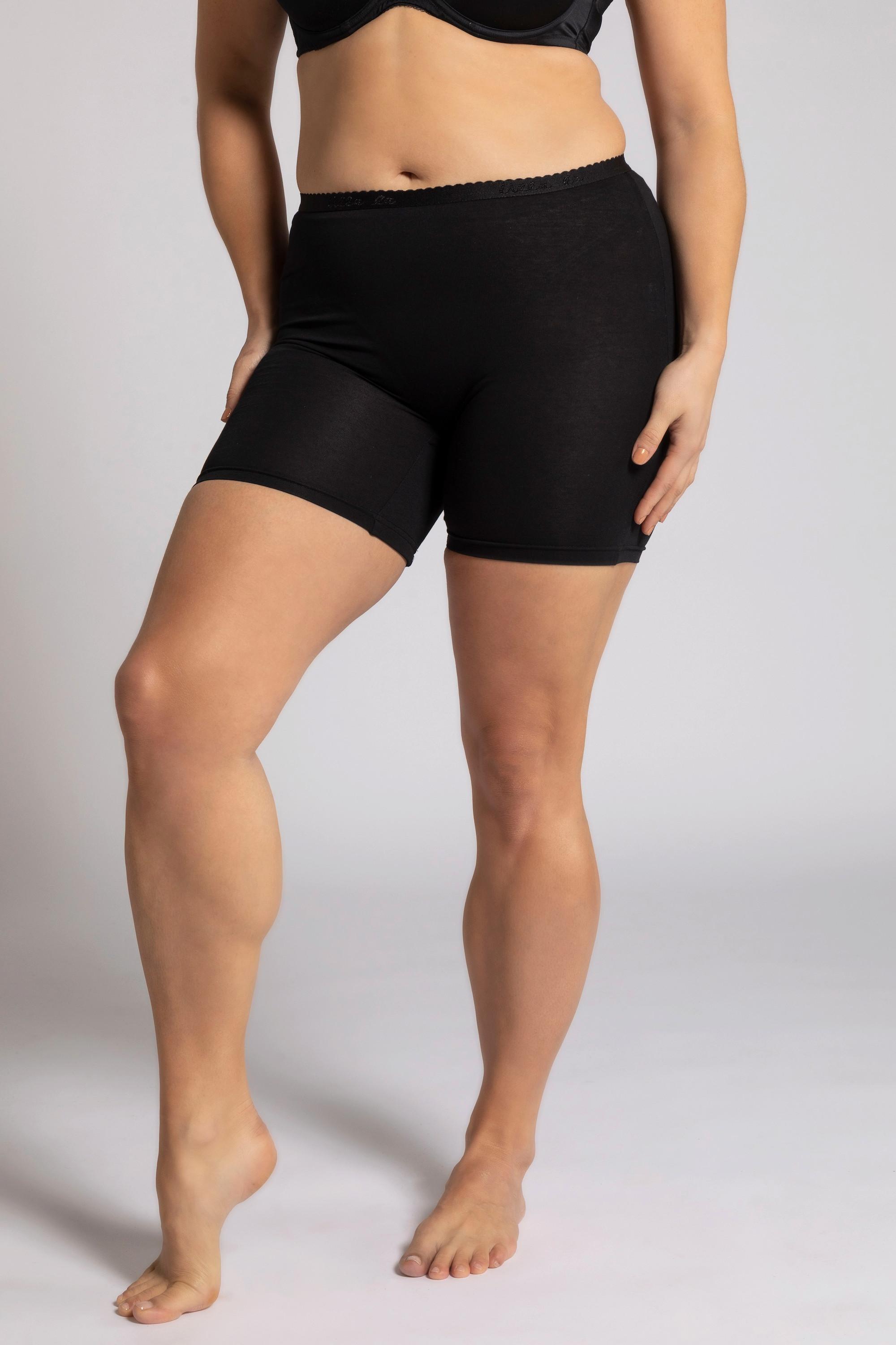 Ulla Popken  Shorty, culotte couvrante à taille élastique 