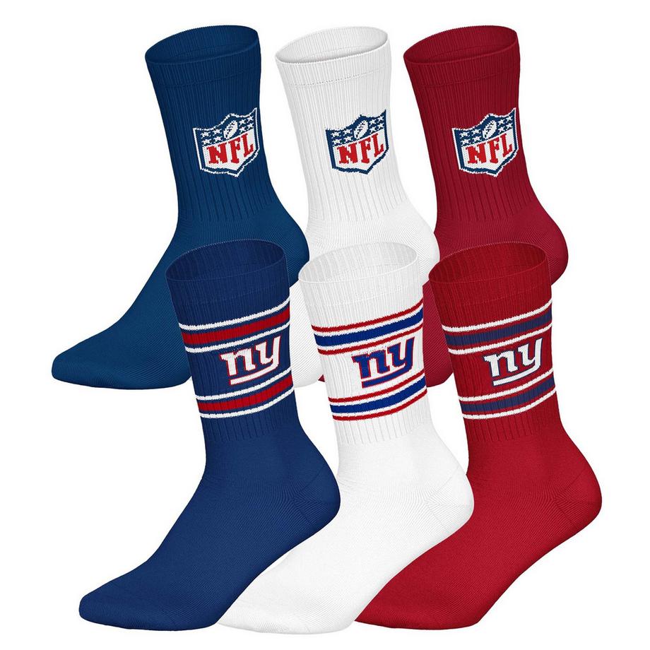 Chaussettes  Pack de 6 Stretch-NFL 6Pack Crew Socks