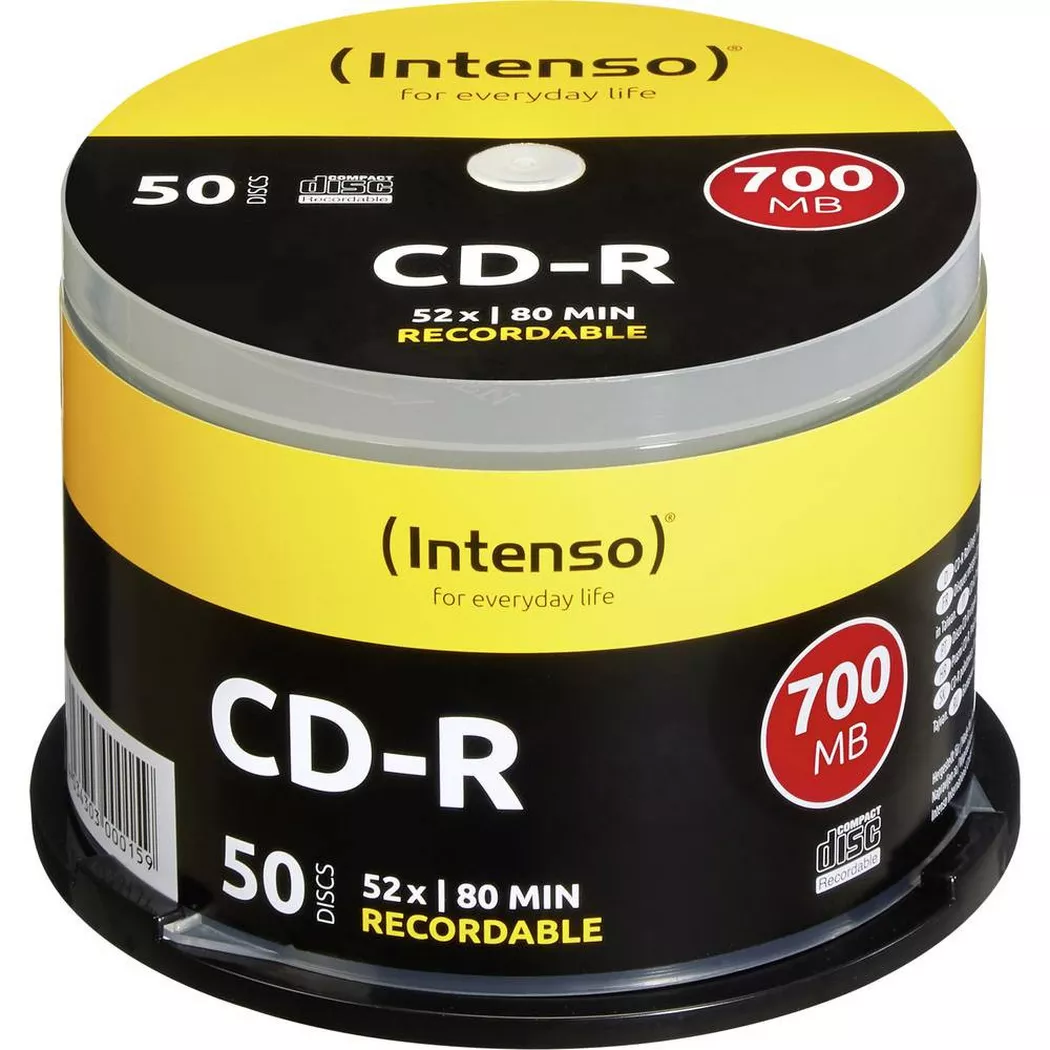 INTENSO CD-R Spindel, 50 Stück