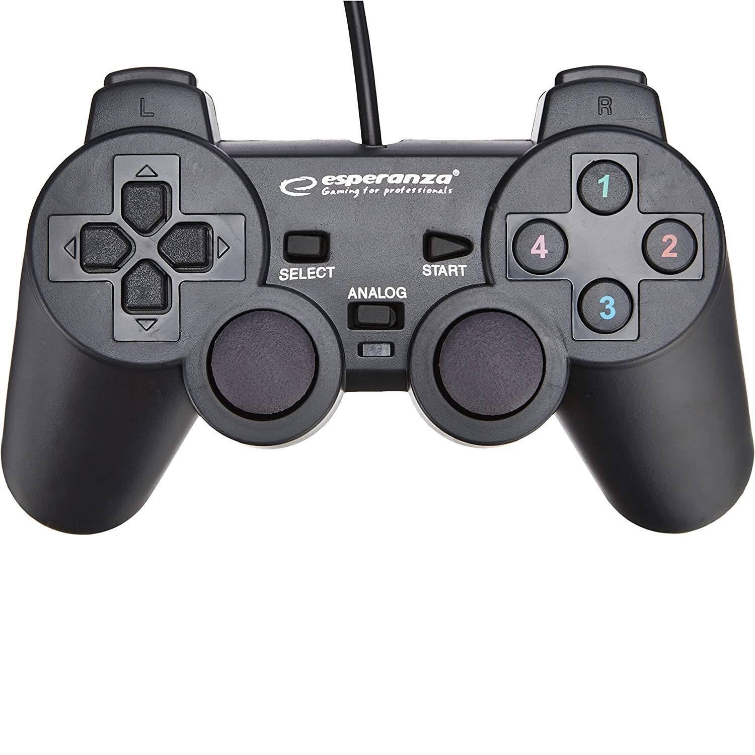 eStore  Esperanza - Controller, cablato - Warrior - nero 