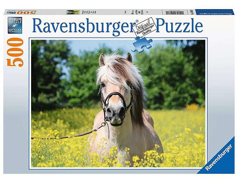 Ravensburger  Ravensburger puzzle Cheval blanc 500 pièces 