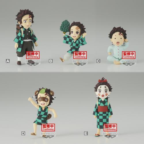 Image of Demon Slayer (12pz) Wcf Tanjiro Kamado Collection 7cm Unisex