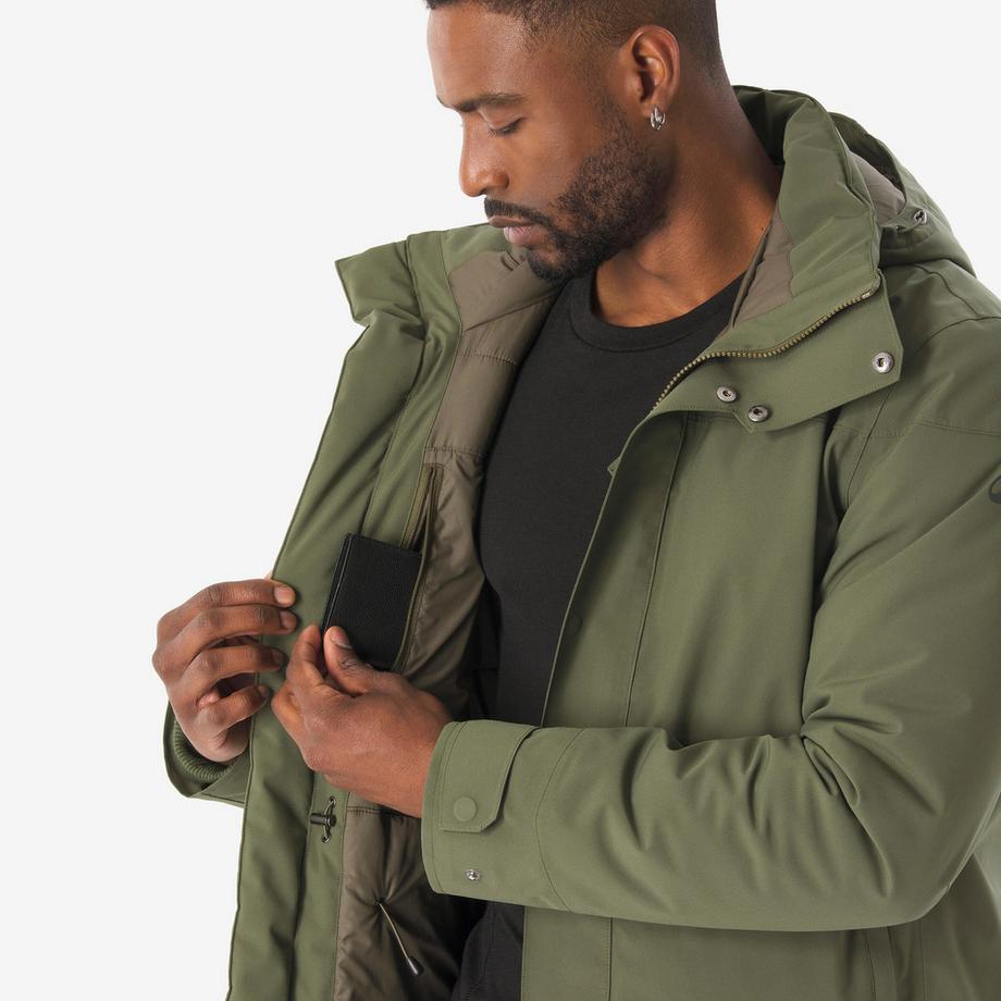 QUECHUA SH500 Parka Impermeabile Caldo Trekking Invernale  
