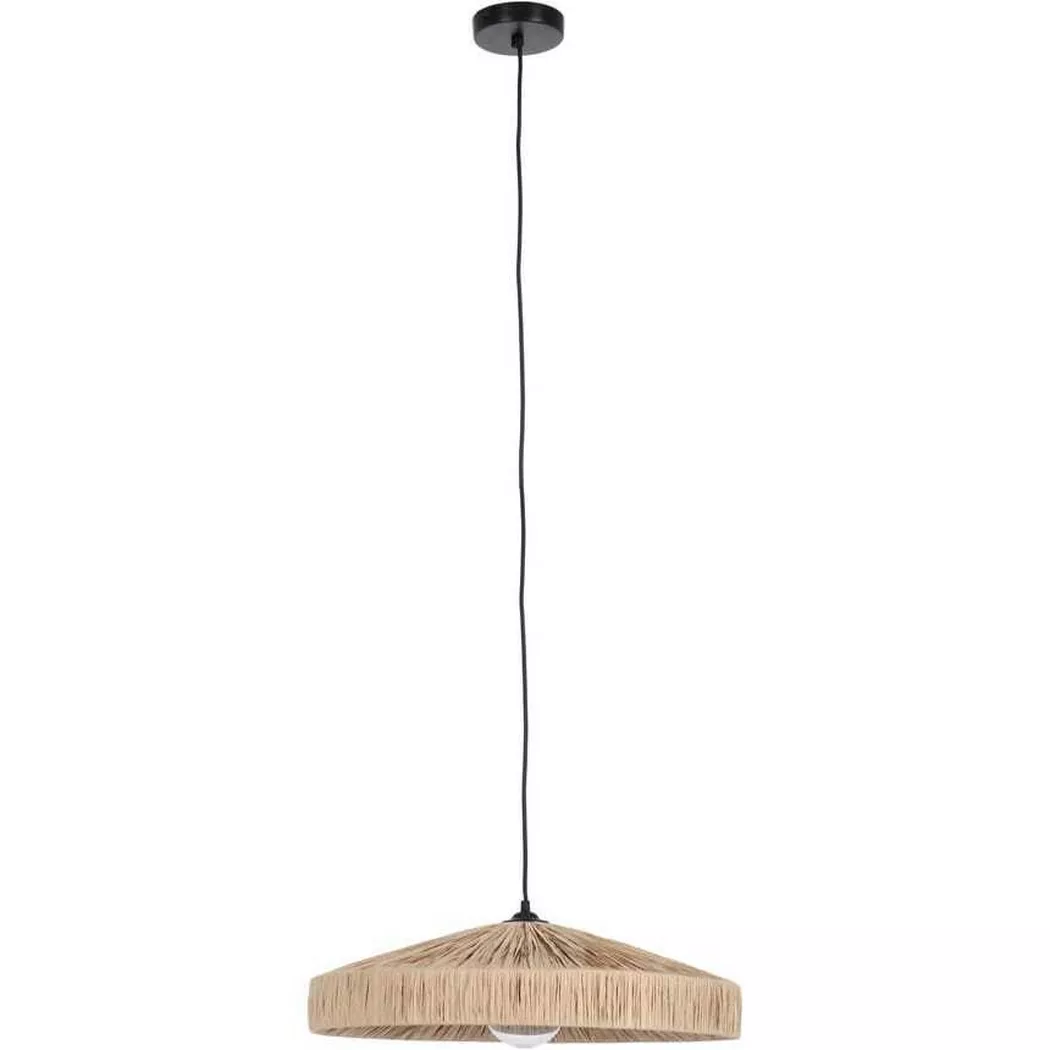 mutoni lifestyle – Hängeleuchte Kanda natur rund 50, One Size