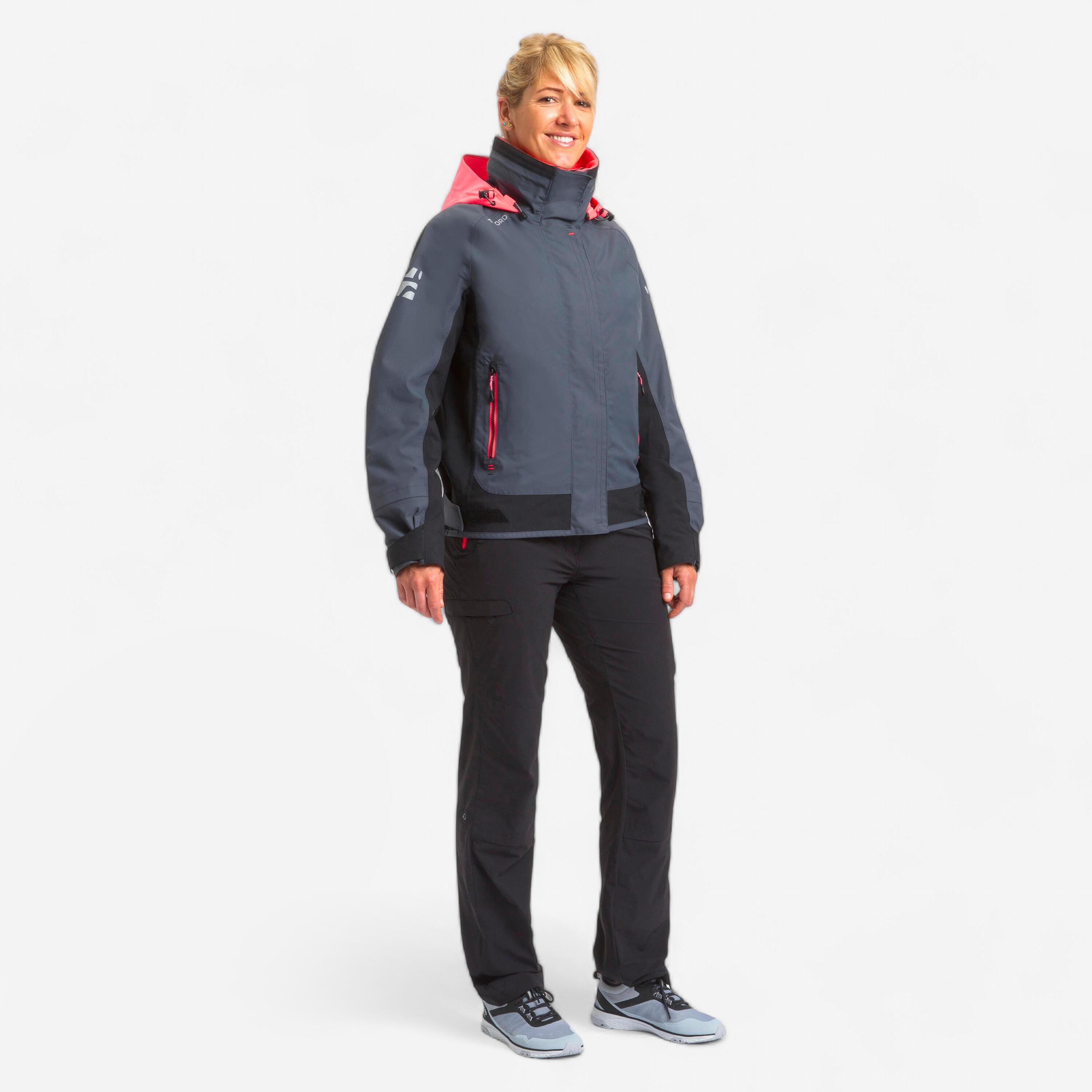 Image of Jacke - Sailing 500 Unisex Gewittergrau XL