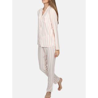 Admas  Tenue d'intérieur pyjama pantalon chemise Classic Stripes 