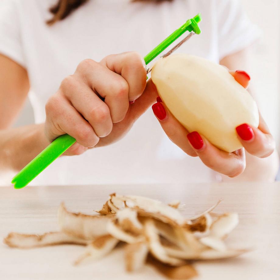 Genius  Pelapatate combinato verde 