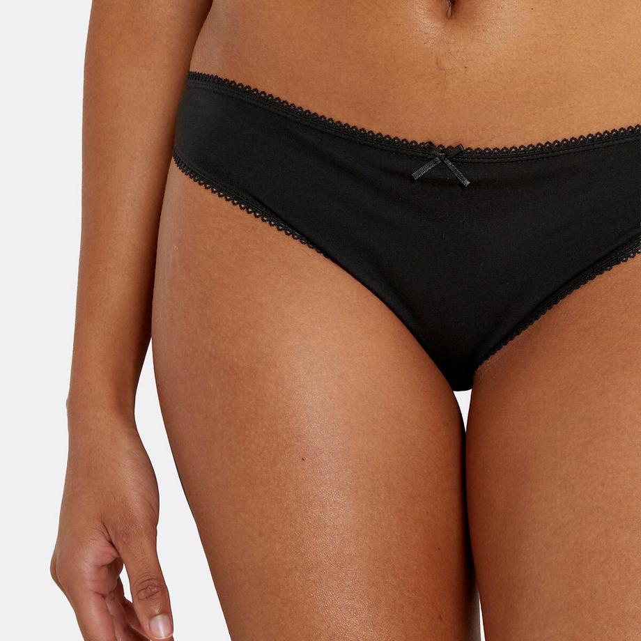 La Redoute Collections Lot de 2 Slips en Dentelle  