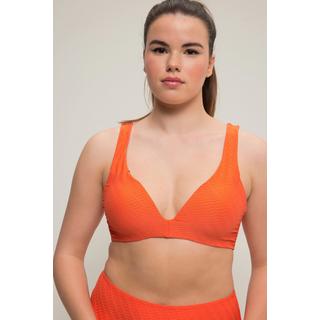 Studio Untold  Top del bikini con texture a onde e coppe morbide 