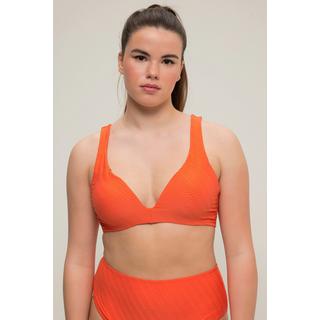 Studio Untold  Top del bikini con texture a onde e coppe morbide 