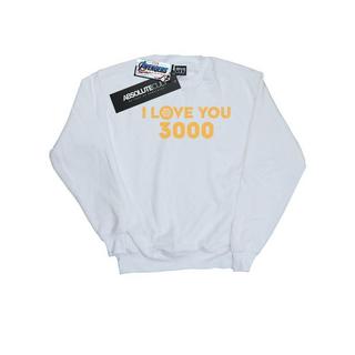 MARVEL  Avengers Endgame I Love You 3000 Arc Reactor Sweatshirt 