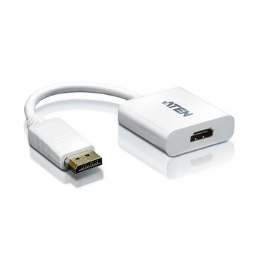 Displaykabel DisplayPort-Stecker - HDMI-Buchse 0,15 m Weiß