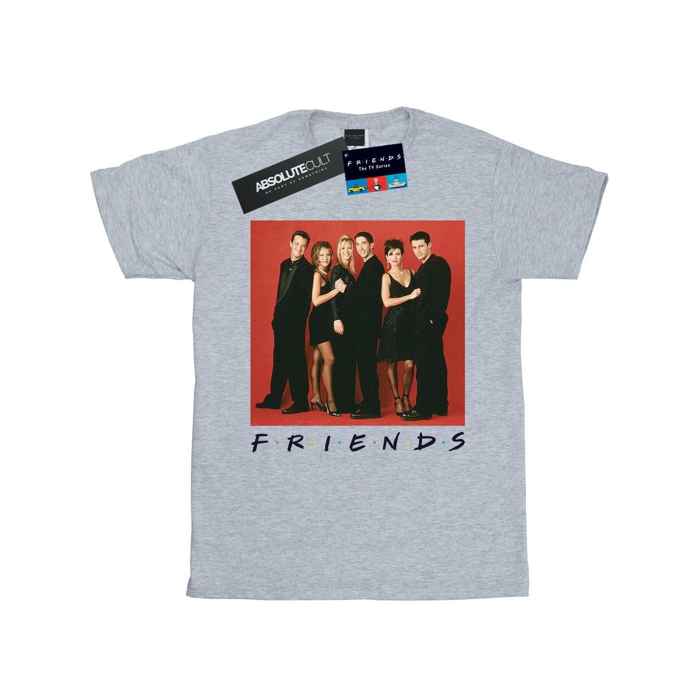 Image of Group Photo Formal Tshirt Mädchen Grau 128