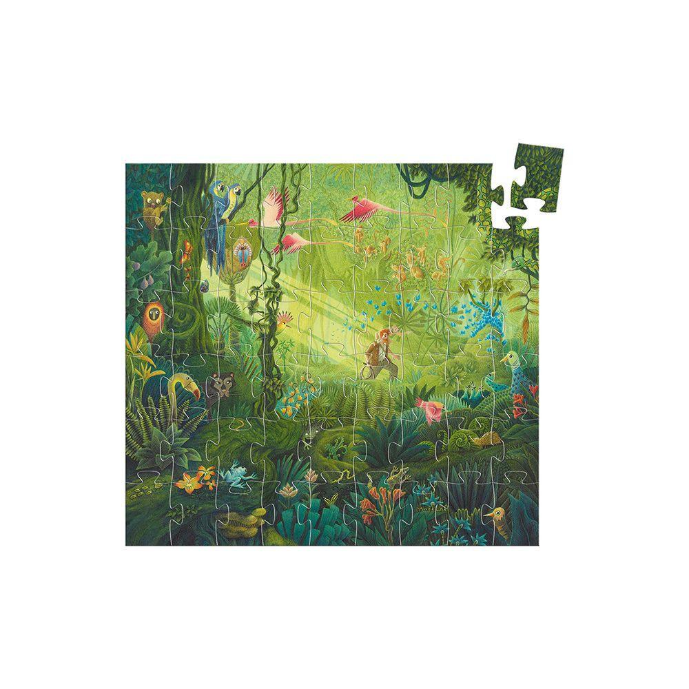 Djeco  Djeco Puzzles silhouettes Dans la jungle - 54 pcs 