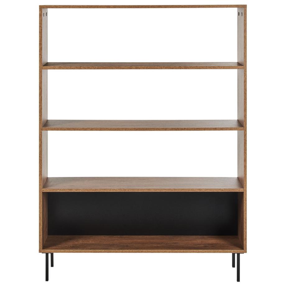 Beliani Libreria a 4 ripiani en Pannello di fibre (LDF) Minimalista NANTON  