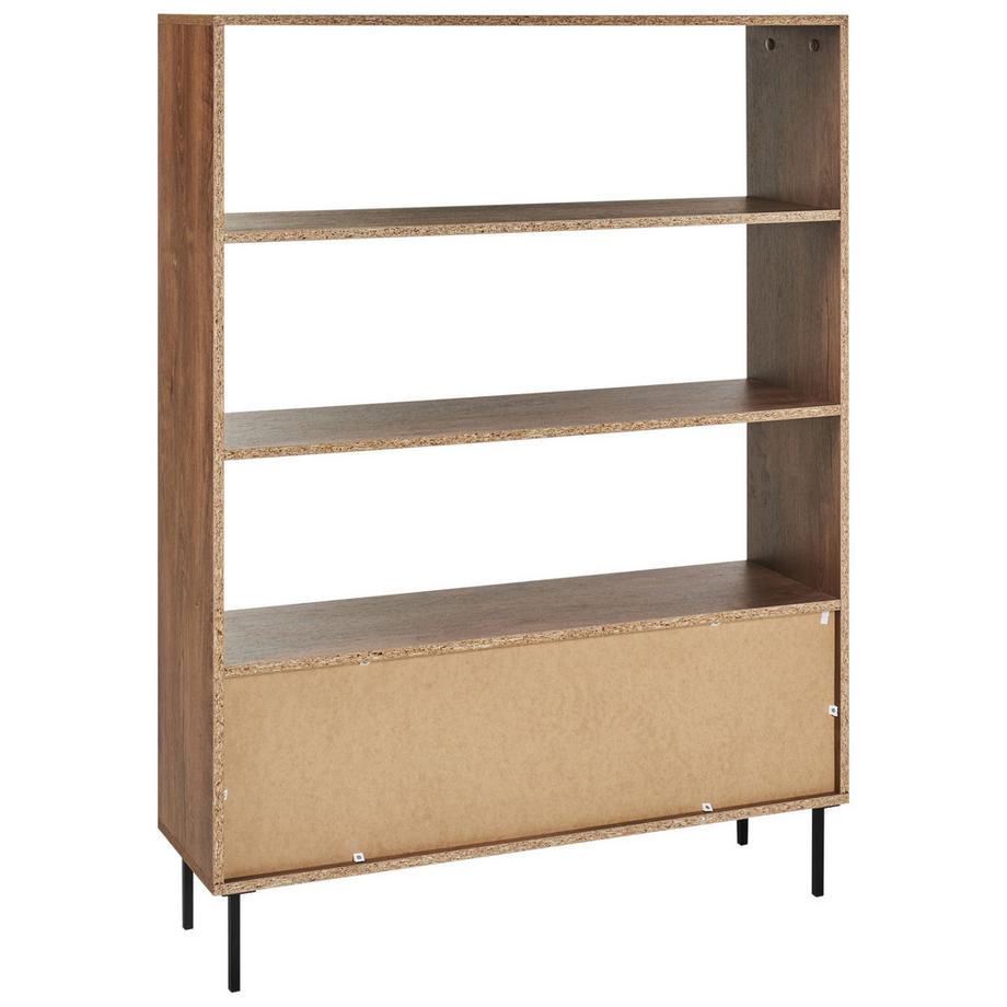 Beliani Libreria a 4 ripiani en Pannello di fibre (LDF) Minimalista NANTON  