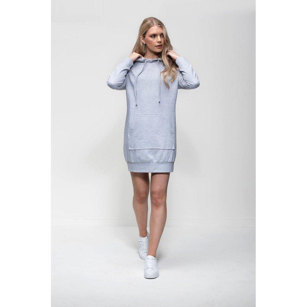 Image of Girlie Kapuzenpullover Damen Grau M