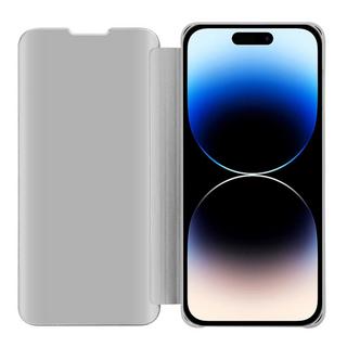 Cadorabo  Housse compatible avec Apple iPhone 14 PRO - Clear View étui de protection miroir avec fonction de support Protection à 360 degrés 