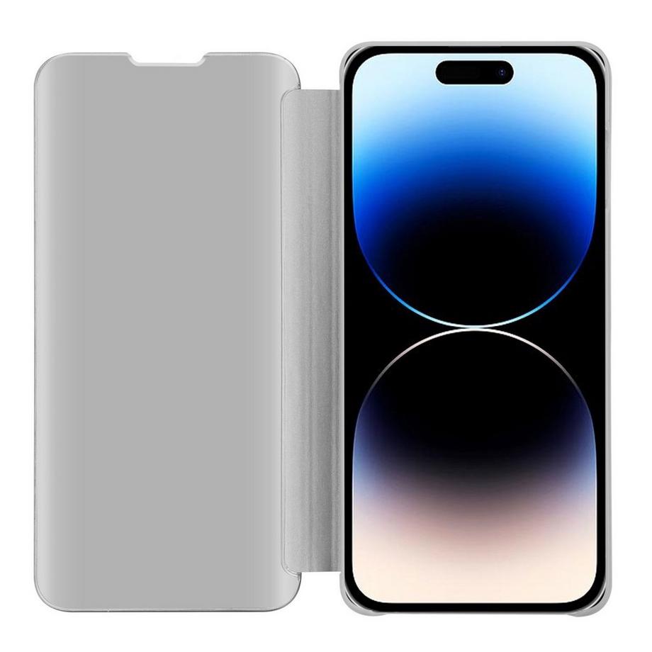 Cadorabo  Hülle für Apple iPhone 14 PRO Spiegel Standfunktion 360 Grad Schutz 