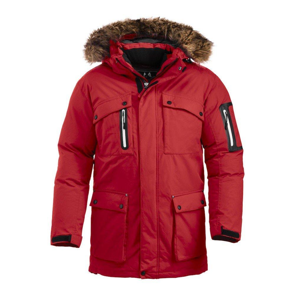 Image of Malamute Parka Damen Rot Bunt XXL