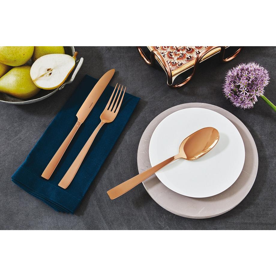 Sambonet  Set posate Sambonet Flat Rame 24 pezzi 