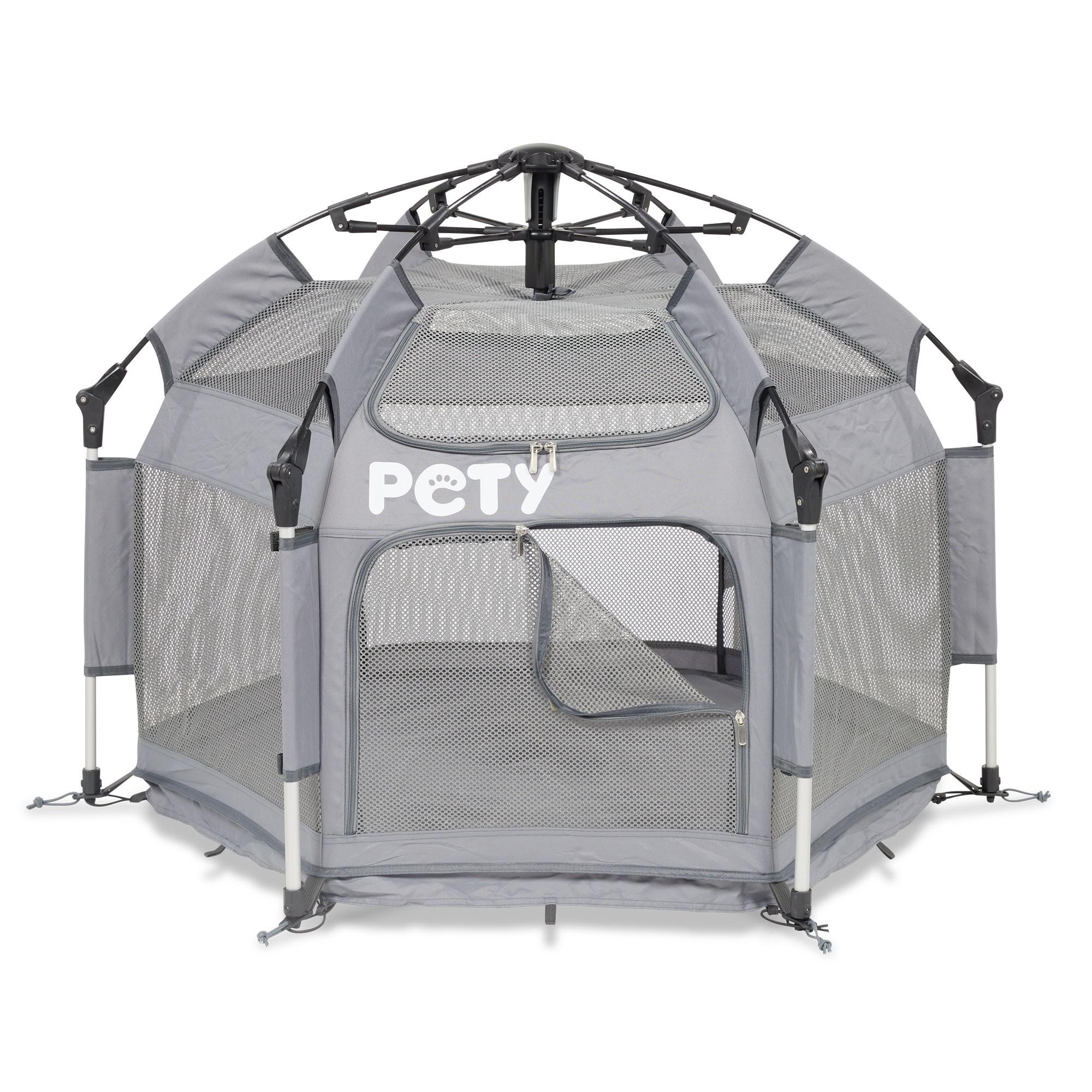 PETY  Pety playpen piccolo con tappetino e tetto per cani 