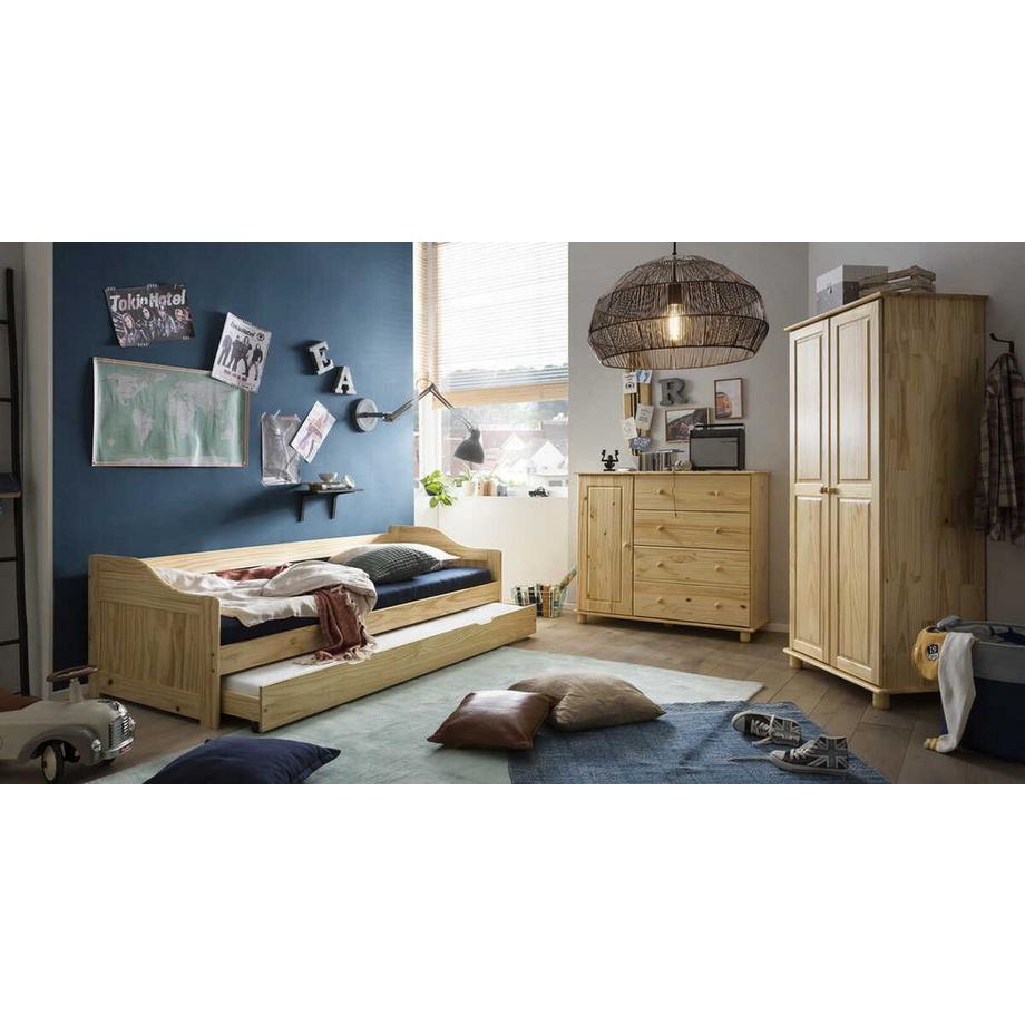 mutoni Kommode Mavero Kiefer natur 121x102  