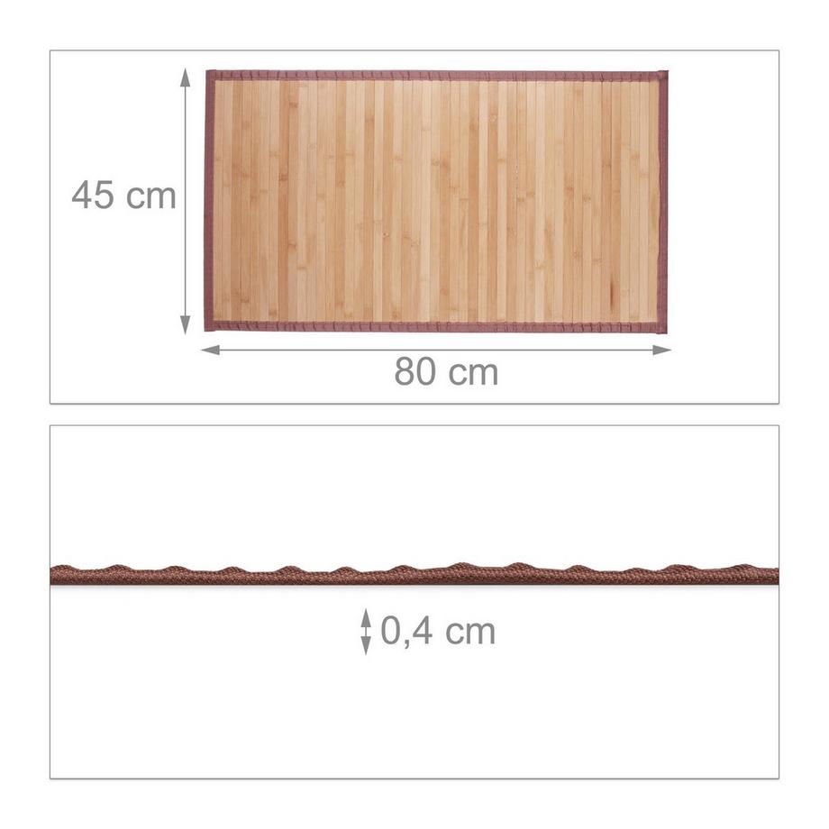 B2X  Bambusmatte Natur 