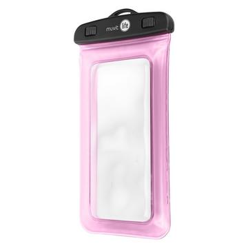 Pochette waterproof telefono Muvit rosa