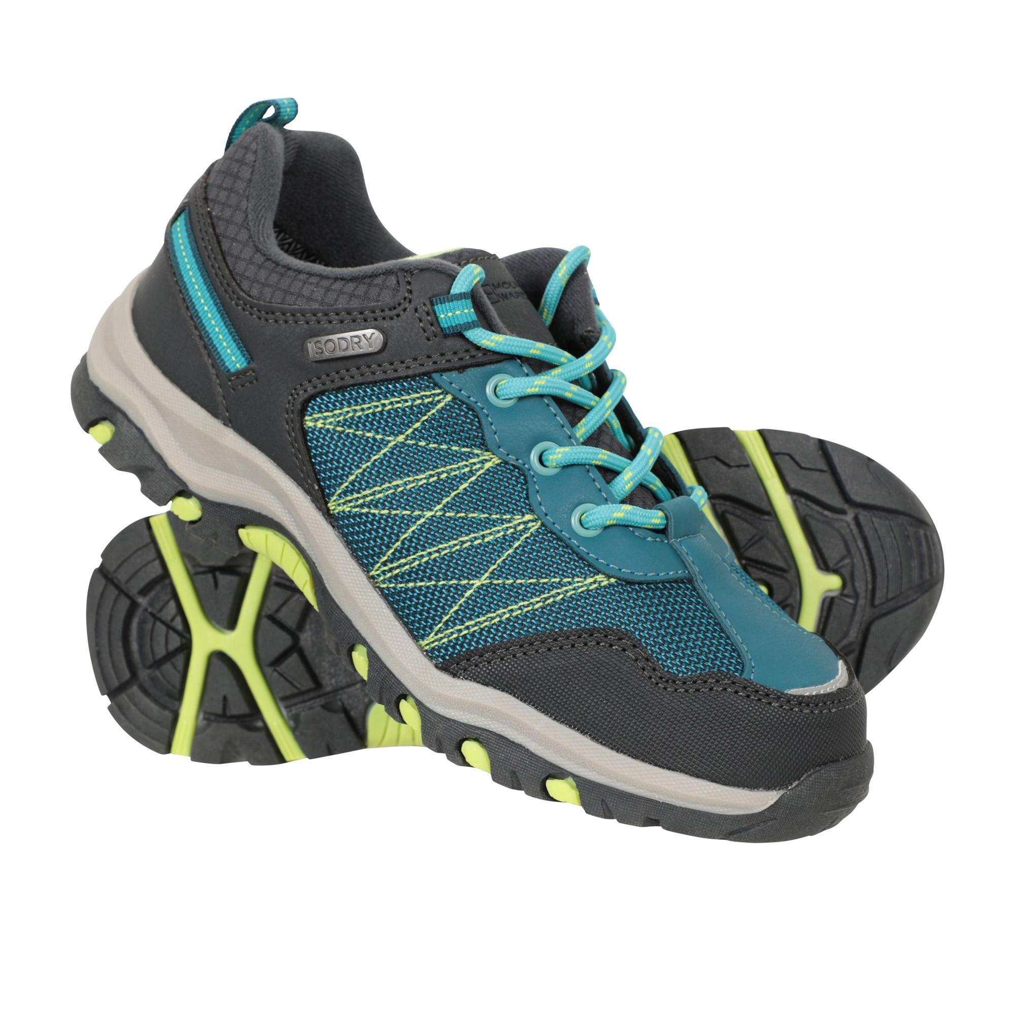 Image of Wanderschuhe Stampede, Wasserfest, Wildleder Unisex Grün 30