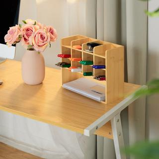 Northio Organizer da scrivania in bambù  