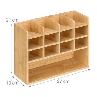 Northio Organizer da scrivania in bambù  