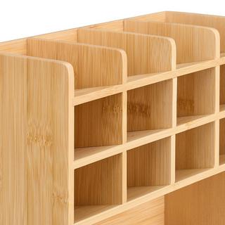 Northio Organizer da scrivania in bambù  