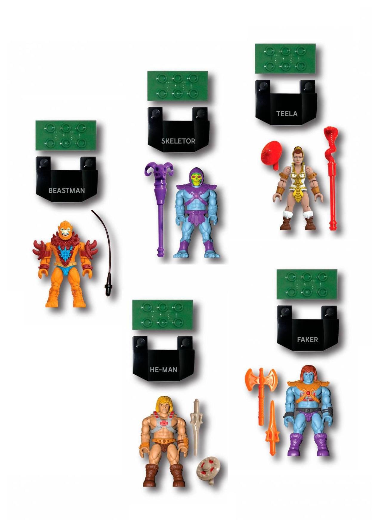 Image of Masters Of The Universe Probuilder Actionfiguren 5er-pack Battle For Eternia Unisex
