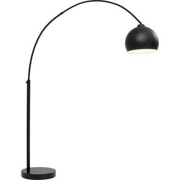 Lampada da terra Lounge Small Deal nera altezza 175