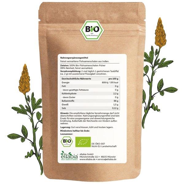 Eltabia  Poudre de tégument de psyllium bio 