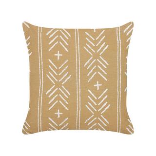 Beliani Coussin en Coton Traditionnel BANYAN  